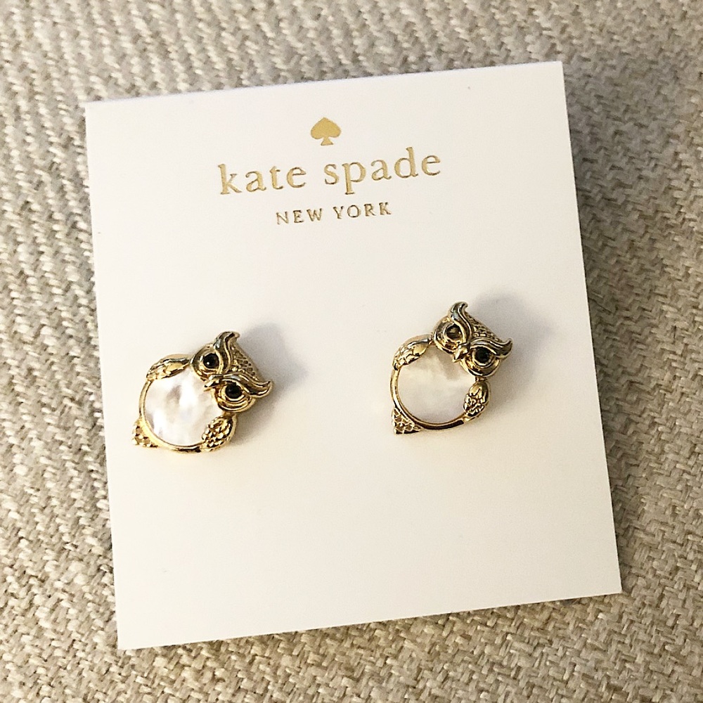 Kate Spade: Owl Earrings